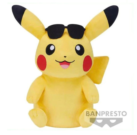 Pokemon Pikachu with Sunglasses Large Plush Banpresto