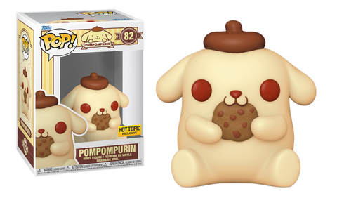 Pompompurin with Cookie Hot Topic Pop Vinyl