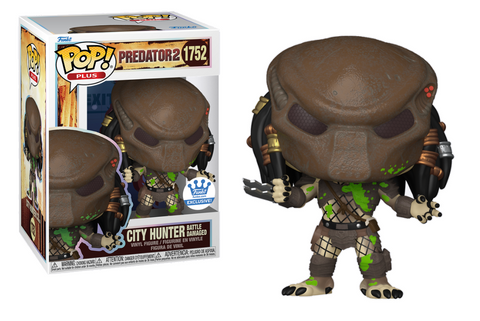 Predator 2 City Hunter (Battle Damaged) Funko Shop Exclusive Pop Vinyl