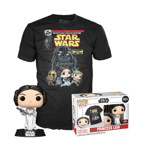 Star Wars TargetCon 2024 Princess Leia Retro Pop & Tee