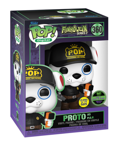 Funkoween Ghost as P.O.P NFT Redemption 1900 Piece Funko Pop