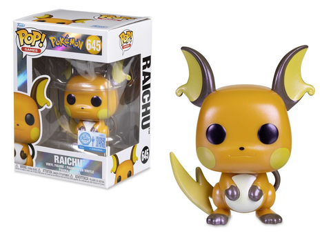 Pokemon Raichu Pearlescent Pokemon Centre Pop Vinyl