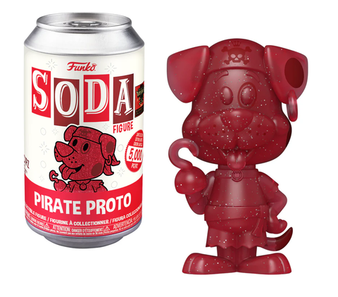 Funtastic Voyage 2024 Freddy as Pirate Proto (Glitter) 5000 Piece Soda Pop Vinyl