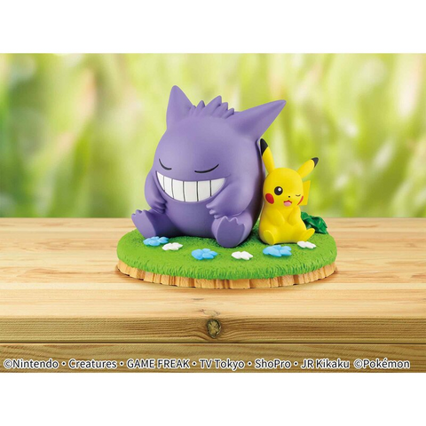 Pokemon Relax Time Gengar & Pikachu Banpresto Figurine