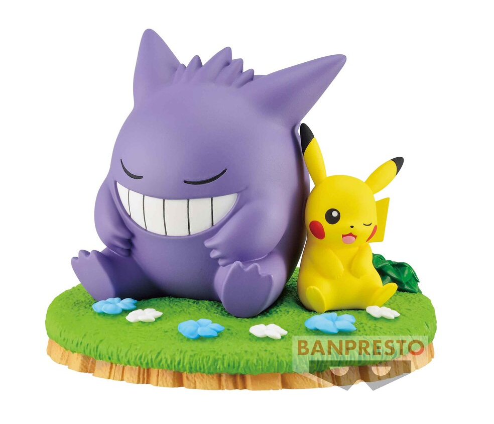 Pokemon Relax Time Gengar & Pikachu Banpresto Figurine – Arcane ...