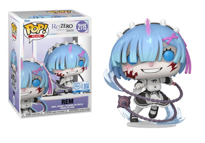 RE:Zero Rem wielding Morningstar Funko Shop Exclusive Pop Vinyl
