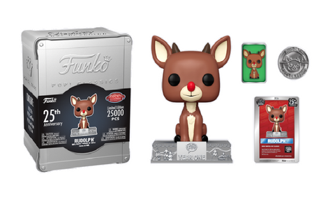 Rudolph The Rednose-Reindeer Classic 25th Anniversary Pop Vinyl