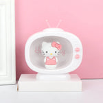 Kawaii Sanrio Cinnamoroll Hello Kitty Night Light Desktop Figurine