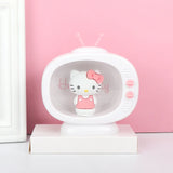 Kawaii Sanrio Cinnamoroll Hello Kitty Night Light Desktop Figurine
