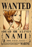 One Piece Bounty Wanted Sticker Posters Wall Decoration