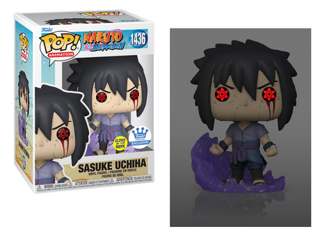 Naruto Sasuke Uchiha (Amaterasu) Glow Funko Shop Pop Vinyl