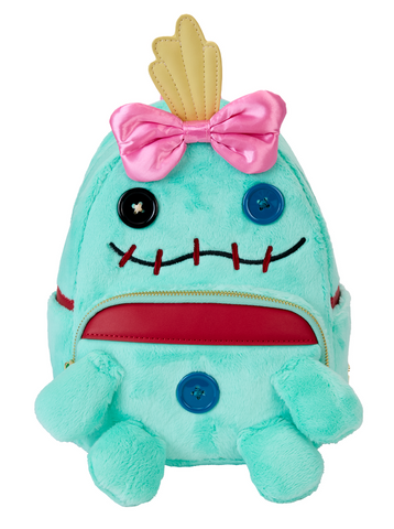 Disney Lilo & Stitch Scrump Plush Loungefly Mini Backpack