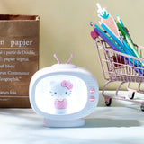 Kawaii Sanrio Cinnamoroll Hello Kitty Night Light Desktop Figurine