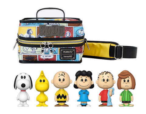 Peanuts Snoopy 6 Pack Soda Vinyl Cooler Bundle (Chance of Chase)