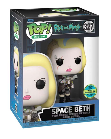 Rick & Morty Space Beth NFT Redemption 5000 Piece Funko Pop