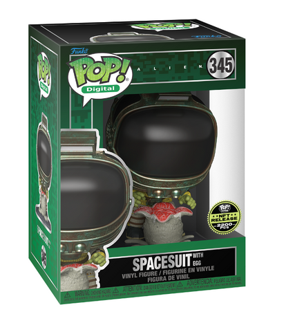 Alien Spacesuit with Egg NFT Redemption 2200 Piece Funko Pop