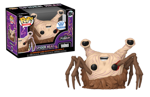 Funko Fusion Spider Head Funko Shop Pop Vinyl