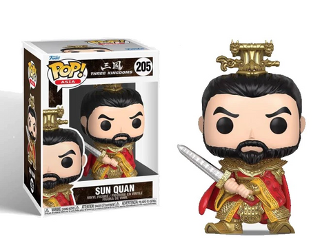 Pop! Asia Three Kingdoms Sun Quan Exclusive Pop Vinyl