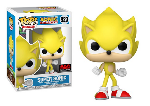 Sonic the Hedgehog Super Sonic (Chance of Chase) AAA Pop Vinyl