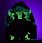 The Haunted Mansion The Black Widow Bride Loungefly Glow Mini Backpack