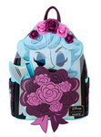 The Haunted Mansion The Black Widow Bride Loungefly Glow Mini Backpack