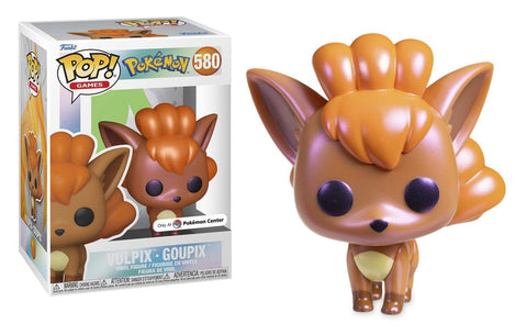 Pokemon Vulpix Pearlescent Pokemon Centre Pop Vinyl