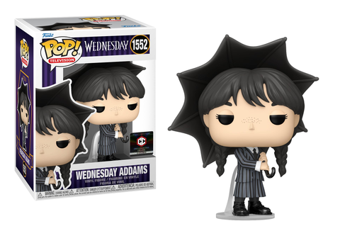 Wednesday Addams with Umbrella Chalice Pop Vinyl