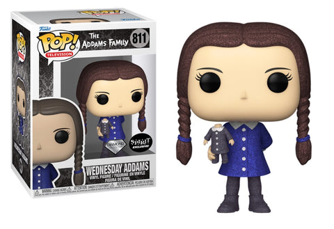 The Addams Family Wednesday with Doll Diamond Spirit Pop Vinyl