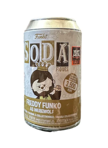 Heavy Metal Box of Fun Freddy as Werewolf Soda Vinyl