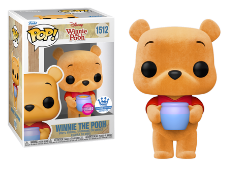 Disney Winnie the Pooh Honeypot Flocked Funko Shop Pop Vinyl