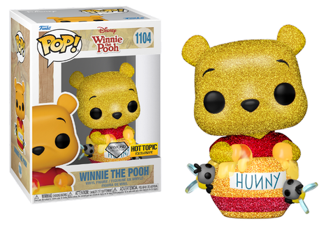 Disney Winnie the Pooh Honeypot Diamond Hot Topic Pop Vinyl