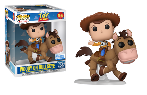 Disney Toy Story Woody on Bullseye (30th Anniversary) Funko Shop Pop Vinyl Deluxe