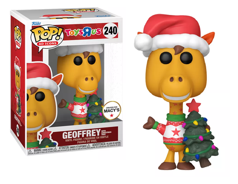 Ad Icons Xmas Geoffrey with Tree Macy Exclusive Pop