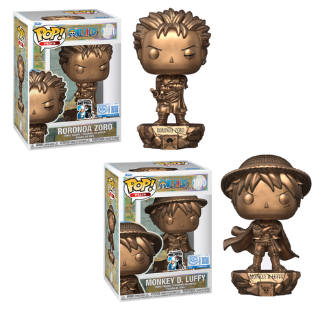 One Piece Luffy & Zoro Statue (Bronze) Funko Shop Pop Vinyl