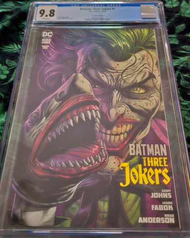 DC Batman Three Jokers #1 CGC 9.8 Graded Comic Book