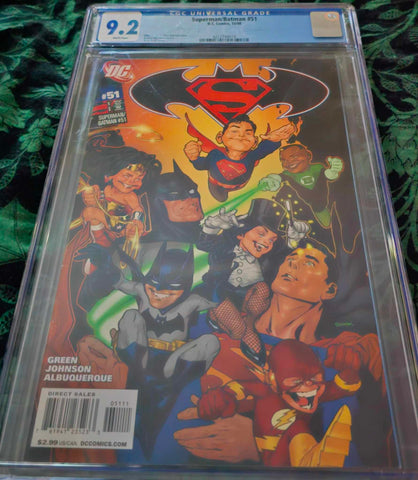 DC Superman/Batman #51 CGC 9.2 Graded Comic Book
