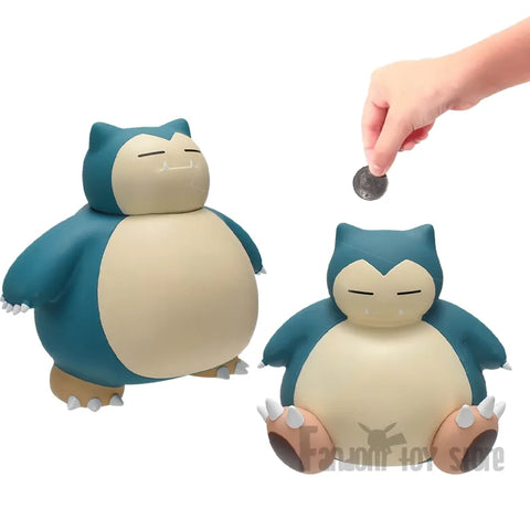 Pokemon Snorlax Sitting or Standing Money Box