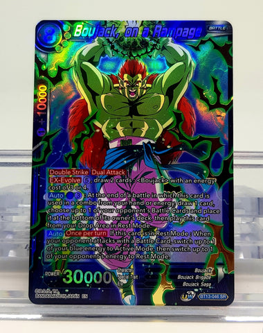 Dragon Ball Super Boujack, on a Rampage Foil BT13-046 SR