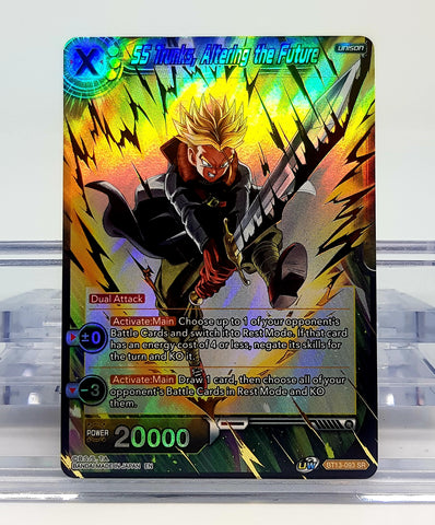 Dragon Ball Super SS Trunks, Altering the Future Foil BT13-093 SR