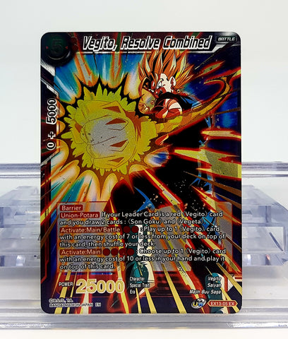 Dragon Ball Super Vegito, Resolve Combined Foil EX13-05 EX