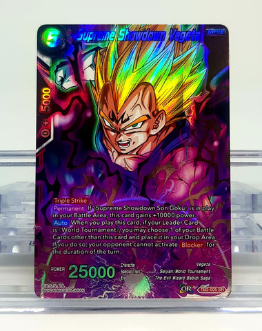 Dragon Ball Super Supreme Showdown Vegeta Foil TB2-005 SR