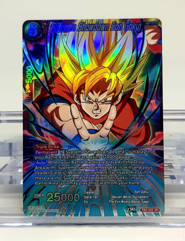 Dragon Ball Super Supreme Showdown Son Goku Foil TB2-002 SR