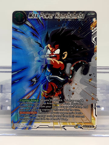 Dragon Ball Super Max Power Kamehameha Foil EX13-34 EX