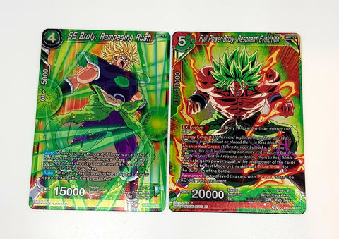 Dragon Ball Super SS Broly Set EX04-02 EX04-04 EX