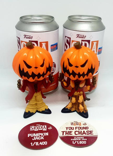 Funko Pop Soda缶　パンプキン・キング・ジャック chase 蓄光 Amazon.com: Funko Soda: Nightmare Before Christmas Jack