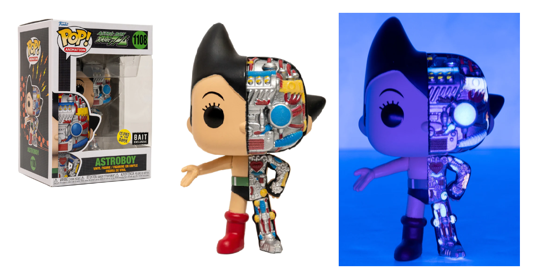 BAIT Drops a Glow in the Dark Astro Boy Capsule