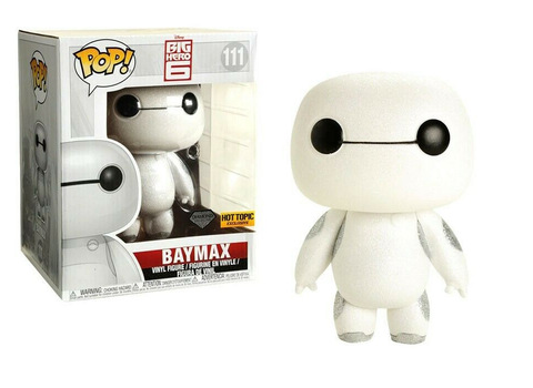 Big Hero 6 Diamond Baymax Hot Topic 6" Pop Vinyl