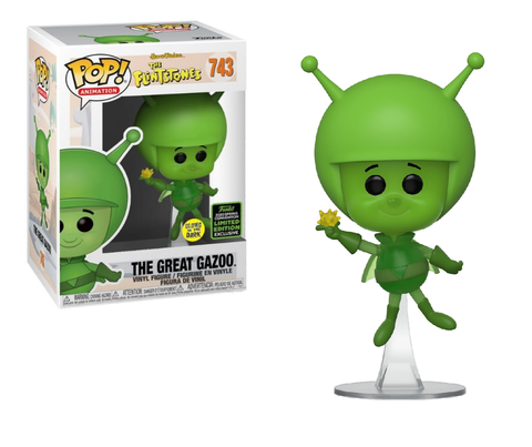 The Flintstones Great Gazoo Glow ECCC 2020 Pop Vinyl