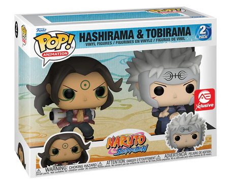 Naruto Hashirama & Tobirama 2pack AE Exclusive Pop Vinyl