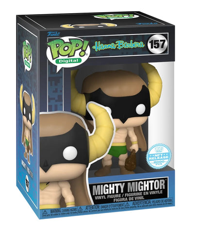 Hanna Barbera Mighty Mightor NFT Redemption 2000 Piece Funko Pop